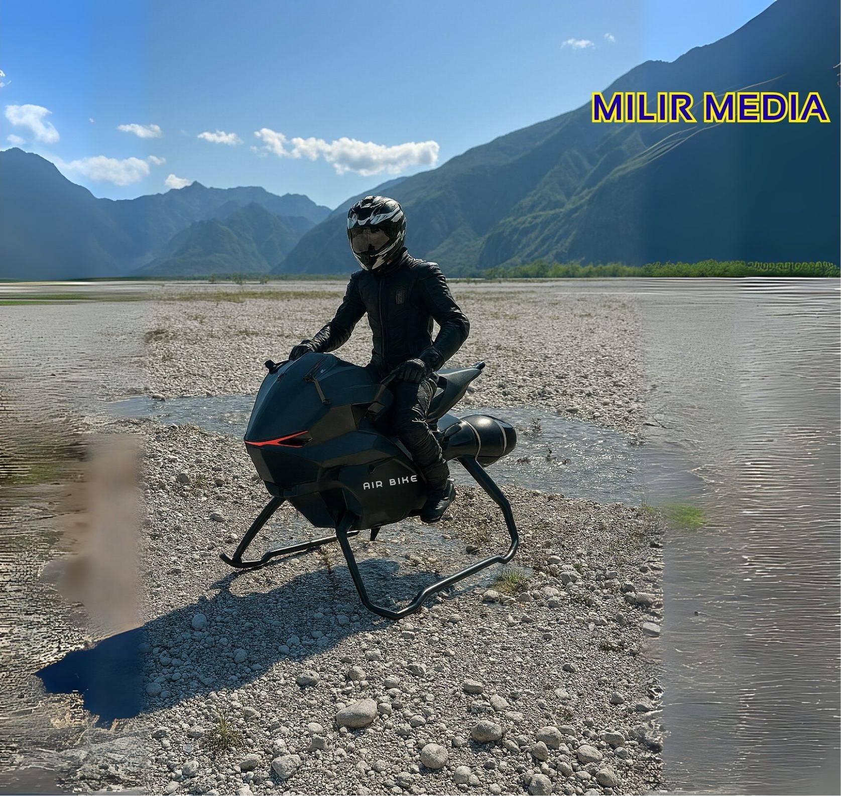 வந்துவிட்டது ஏர்பைக்: வானத்தில் பாயும் தனிநபர் சூப்பர்பைக் !